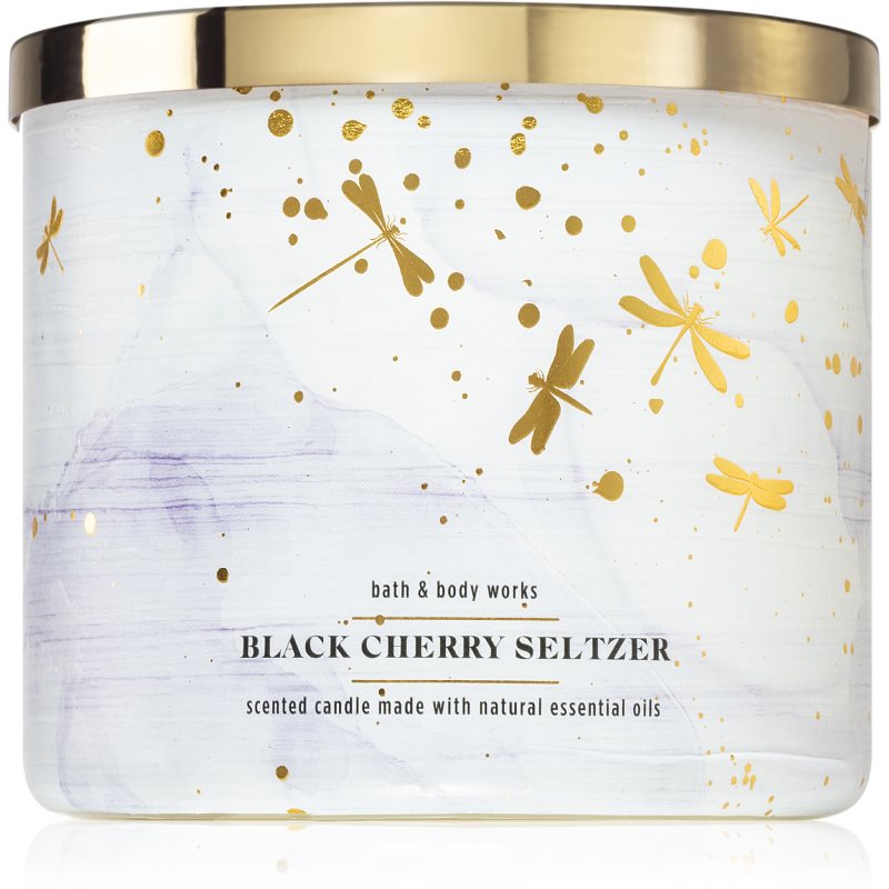 Bath & Body Works Black Cherry Seltzer Duftkerze 411 g
