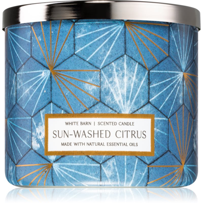 Bath & Body Works Sun-Washed Citrus Aроматична свічка ІІ 411 гр