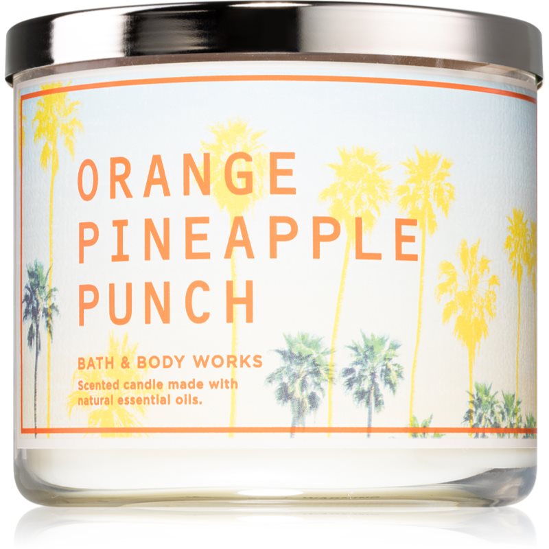 Bath & Body Works Orange Pineapple Punch scented candle I. 411 g
