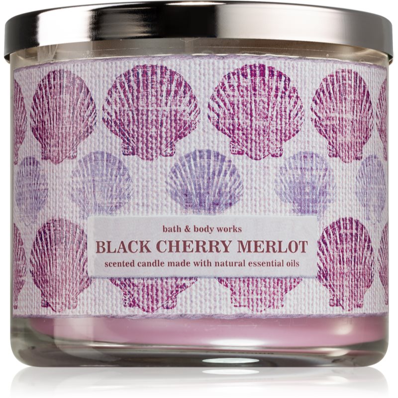 Bath & Body Works Black Cherry Merlot dišeča sveča II. 411 g
