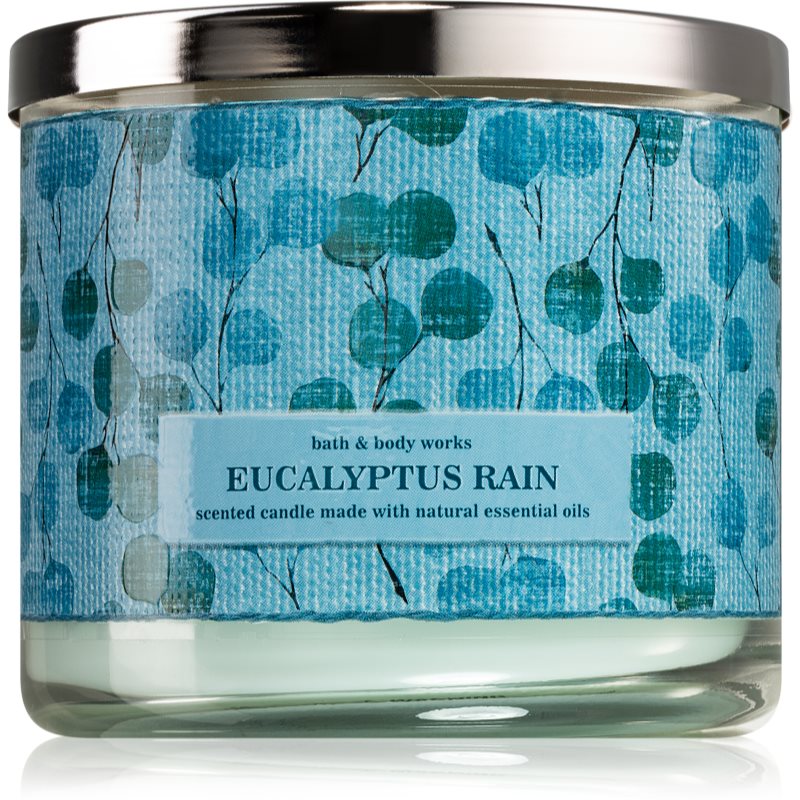 Bath & Body Works Eucalyptus Rain Aроматична свічка ІІ 411 гр