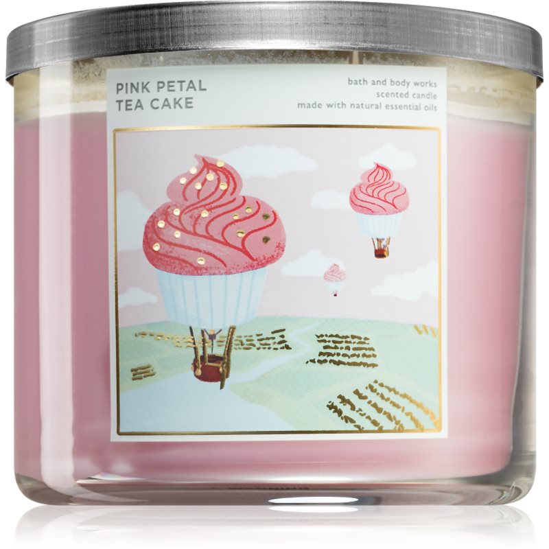 

Bath & Body Works Pink Petal Tea Cake aроматична свічка