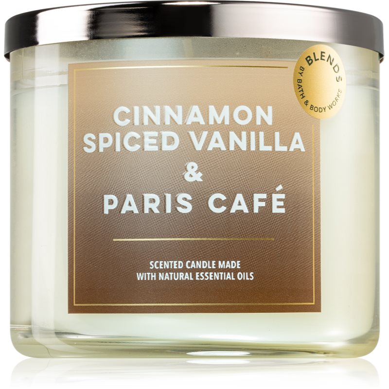 

Bath & Body Works Cinnamon Spiced Vanilla & Paris Café aроматична свічка