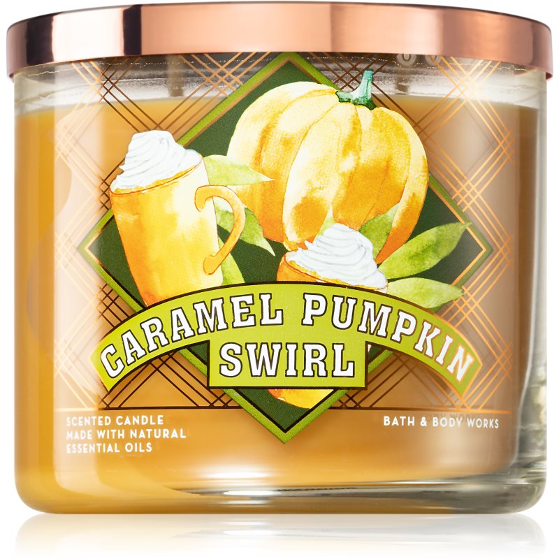 

Bath & Body Works Caramel Pumpkin Swirl aроматична свічка