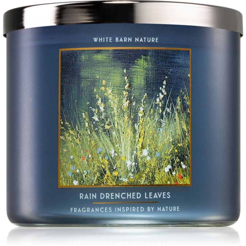 Bath & Body Works Rain Drenched Leaves scented candle 411 g
