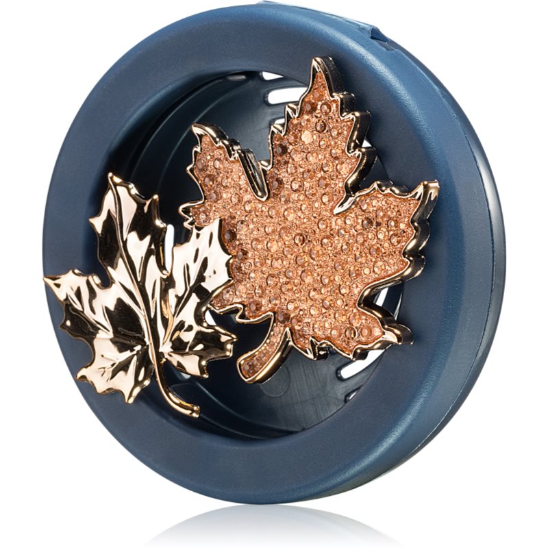 Bath & Body Works Gold Leaves Car Air Freshener Holder Without Refill Hanging 1 Pc