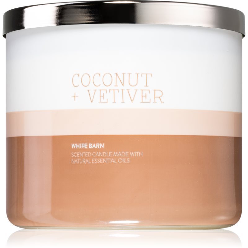 Bath & Body Works Coconut + Vetiver scented candle 411 g
