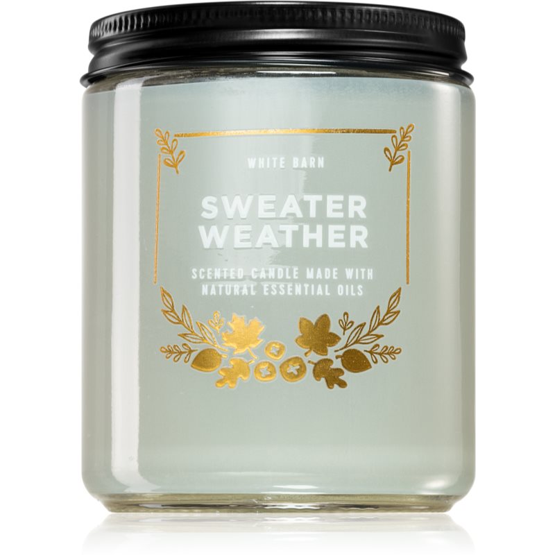Bath & Body Works Sweater Weather scented candle 198 g
