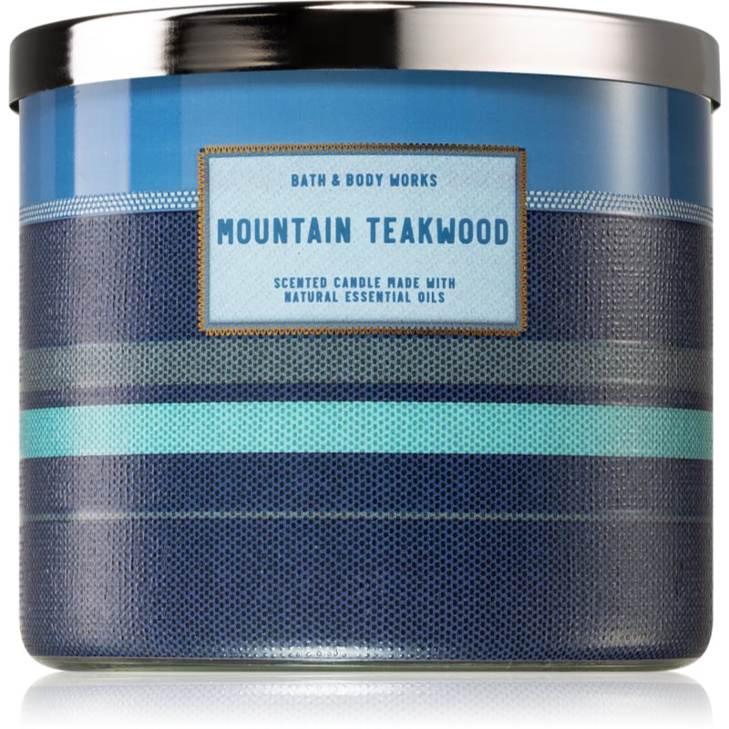 Bath & Body Works Mountain Teakwood scented candle I. 411 g
