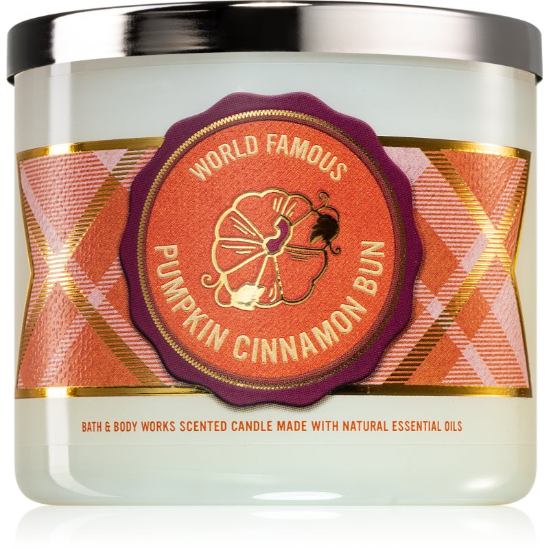 

Bath & Body Works Pumpkin Cinnamon Bun aроматична свічка