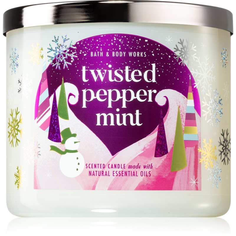 

Bath & Body Works Twisted Peppermint aроматична свічка І