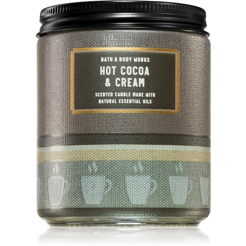 Bath & Body Works Hot Cocoa & Cream vonná sviečka 198 g
