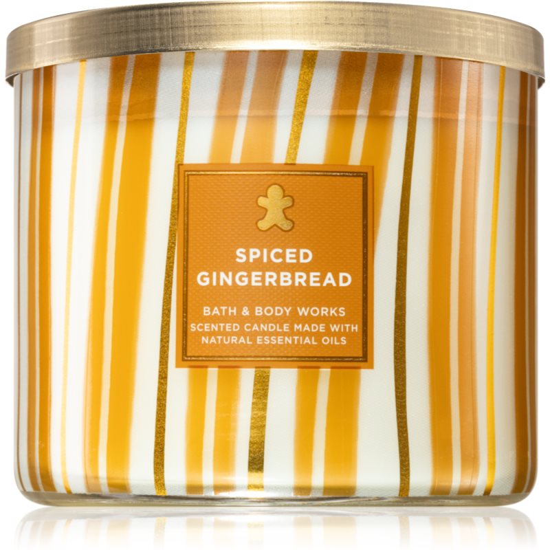 Bath & Body Works Spiced Gingerbread vonná sviečka I. 411 g