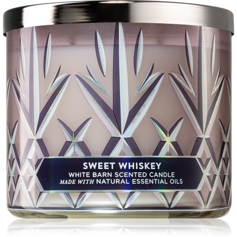 Bath & Body Works Sweet Whiskey vonná sviečka 411 g