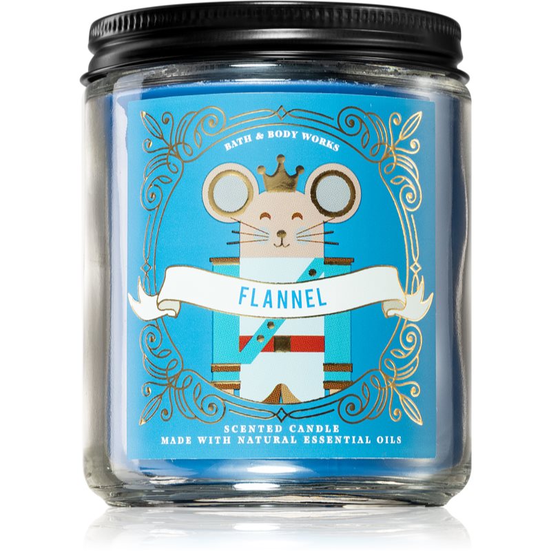 Bath & Body Works Flannel Scented Candle I. 198 G
