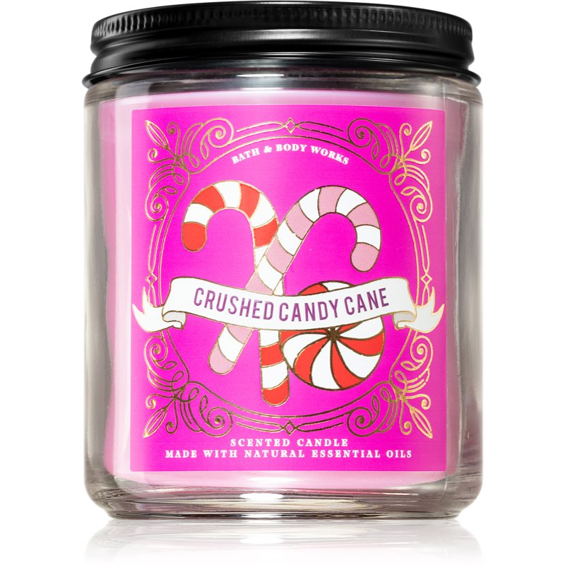 

Bath & Body Works Crushed Candy Cane aроматична свічка І