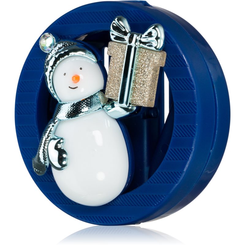 Bath & Body Works Snowman With Gift držiak na vôňu do auta clip 1 ks