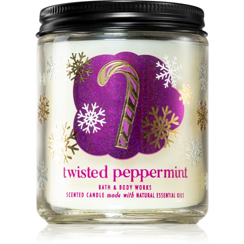 

Bath & Body Works Twisted Peppermint aроматична свічка