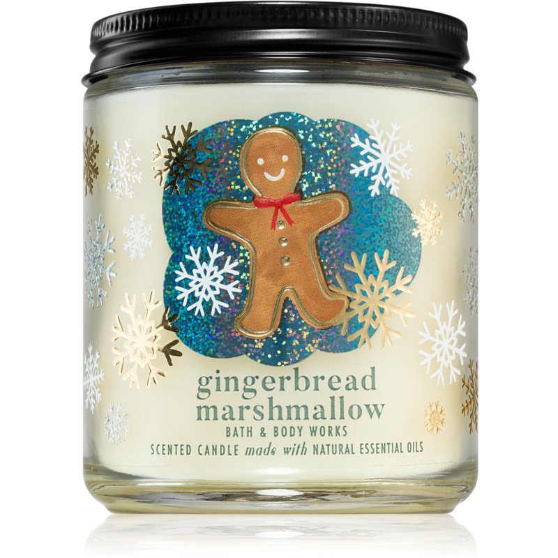 Bath & Body Works Gingerbread Marshmallow mirisna svijeća 198 g