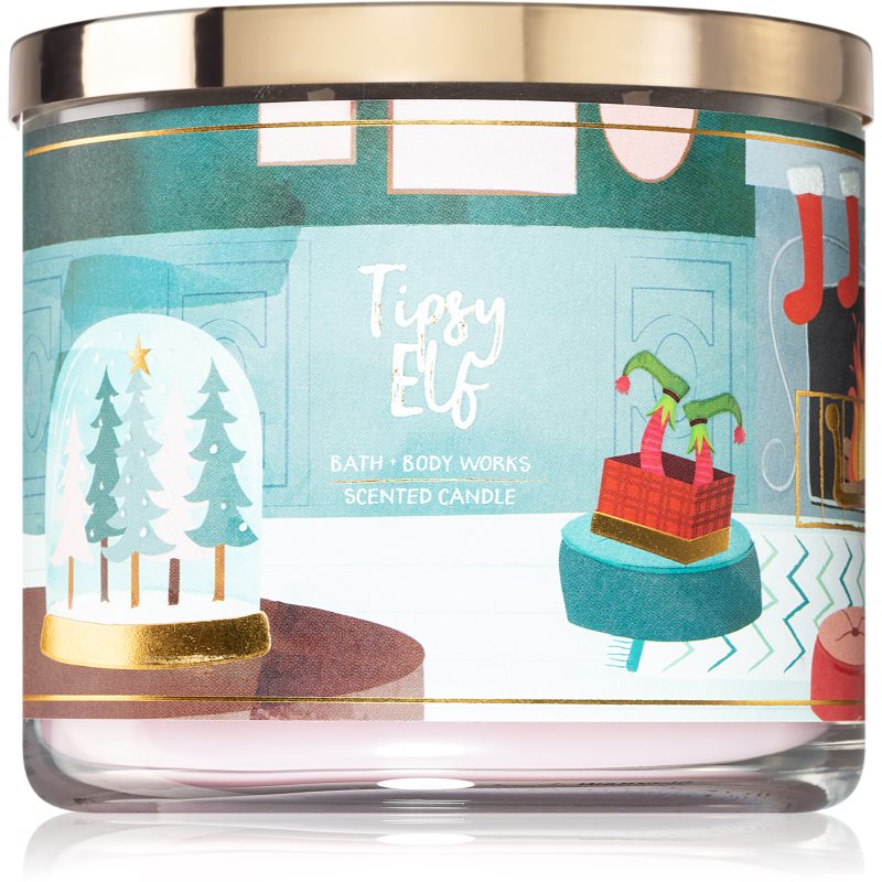 Bath & Body Works Tipsy Elf vonná sviečka 411 g