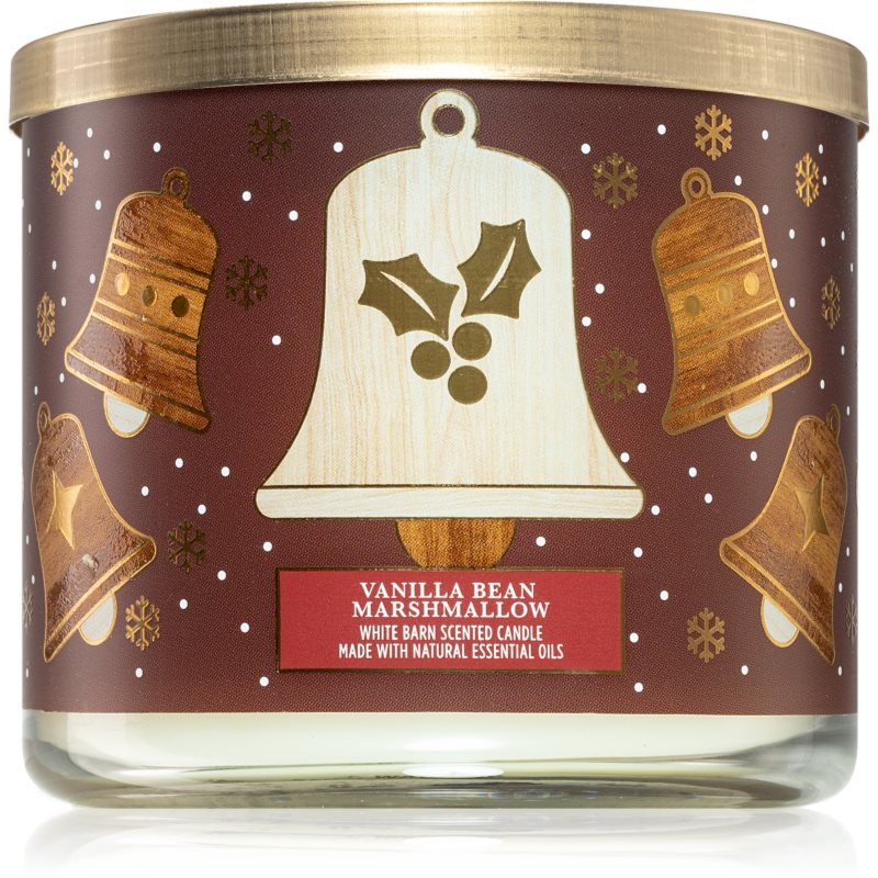 Bath & Body Works Vanilla Bean Marshmallow vonná sviečka 411 g