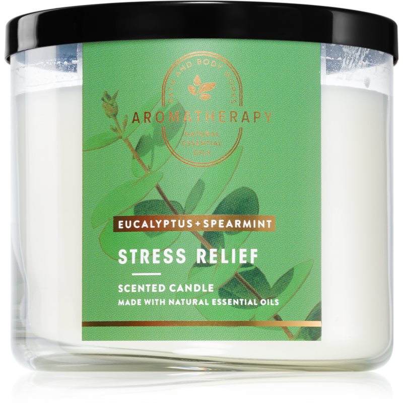 Bath & Body Works Eucalyptus Spearmint Aроматична свічка Stress Relief 411 гр