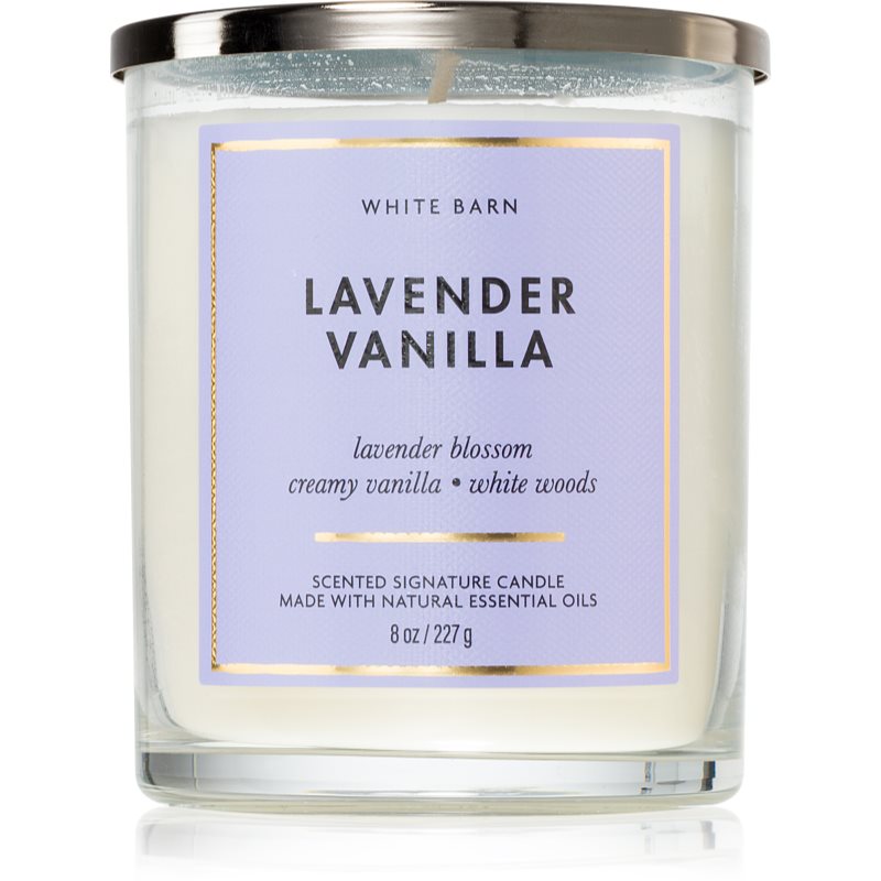 Bath & Body Works Lavender Vanilla vonná sviečka 227 g