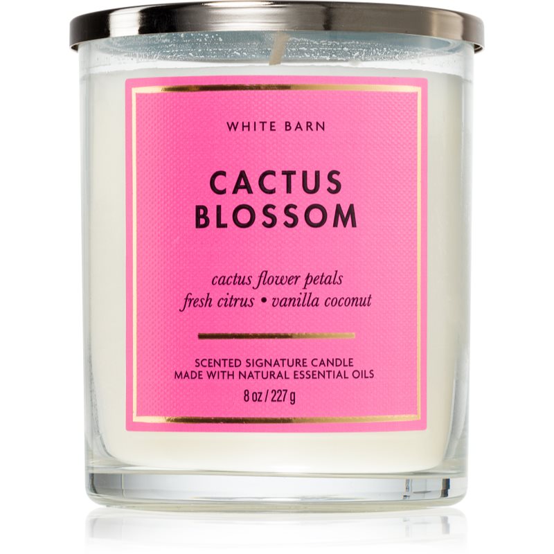 Bath & Body Works Cactus Blossom ароматна свещ 227 гр.