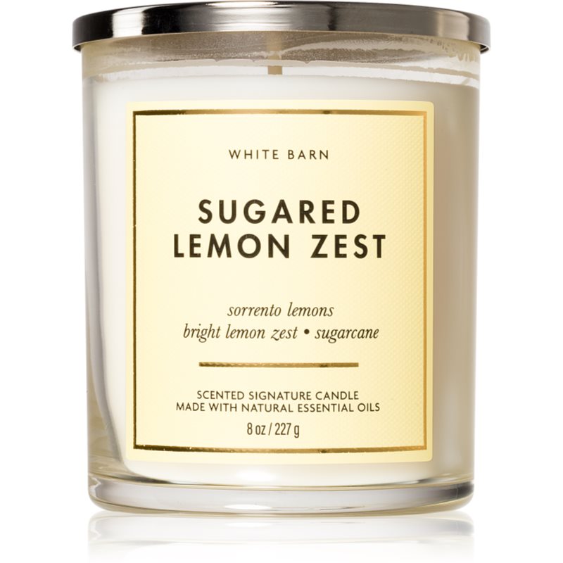 Bath & Body Works Sugared Lemon Zest dišeča sveča 227 g