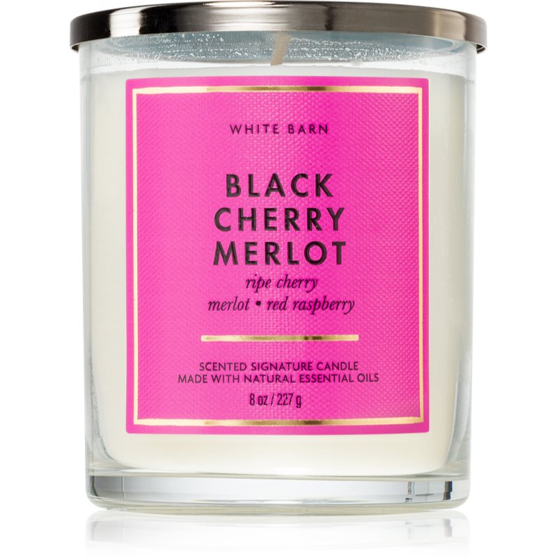Bath & Body Works Black Cherry Merlot scented candle 227 g
