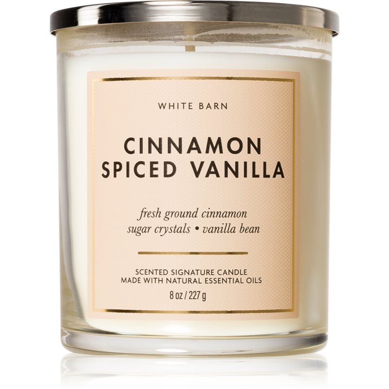 Bath & Body Works Cinnamon Spiced Vanilla scented candle 227 g
