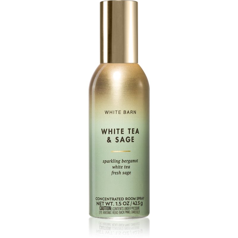Bath & Body Works White Tea & Sage sprej za dom 42,5 g
