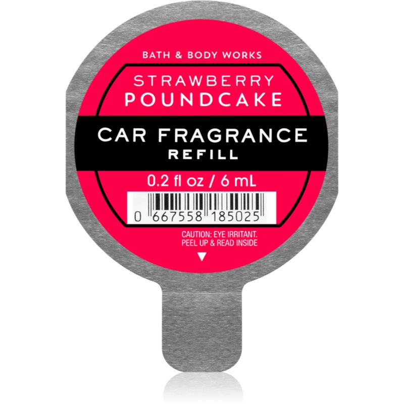 Bath & Body Works Strawberry Pound Cake car air freshener refill 6 ml
