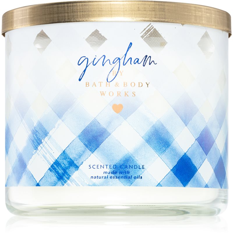 Bath & Body Works Gingham Scented Candle 411 G