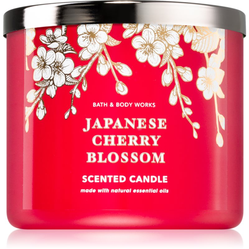 E-shop Bath & Body Works Japanese Cherry Blossom vonná svíčka 411 g