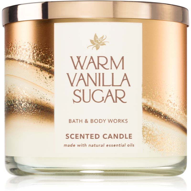 Bath & Body Works Warm Vanilla Sugar Aроматична свічка 411 гр