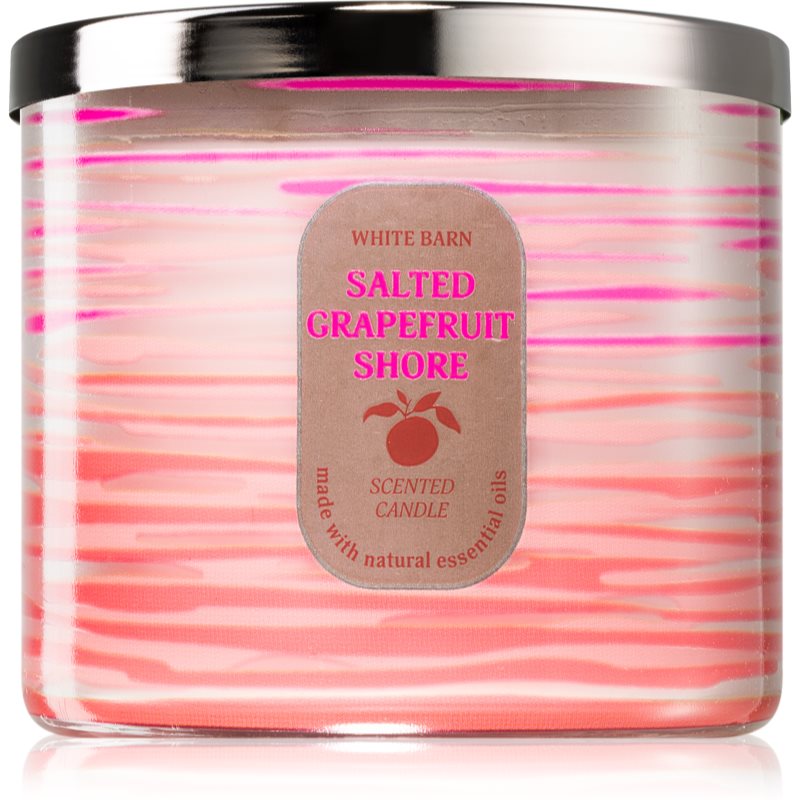 Bath & Body Works Salted Grapefruit Shore mirisna svijeća 411 g