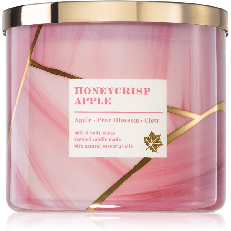 Bath & Body Works Honeycrisp Apple ароматна свещ 411 гр.
