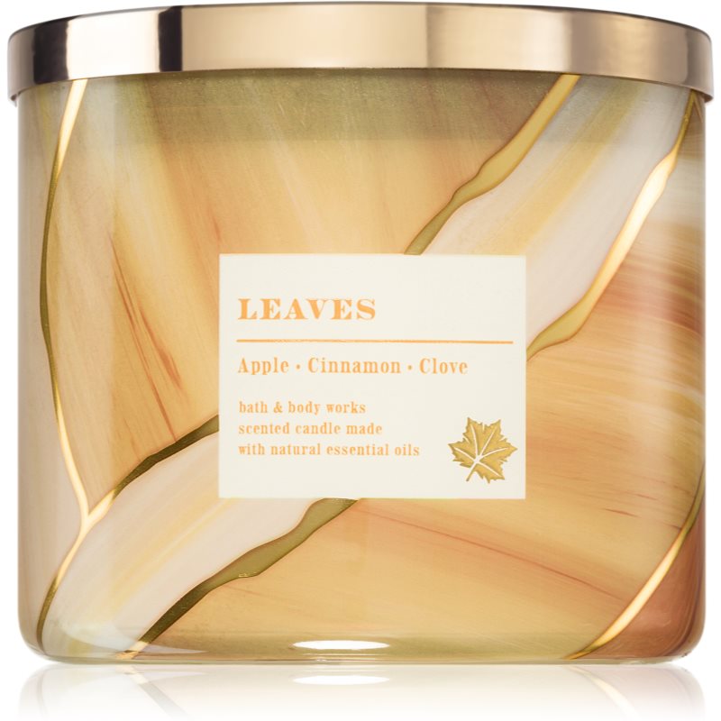 Bath & Body Works Leaves Scented Candle VII. 411 G