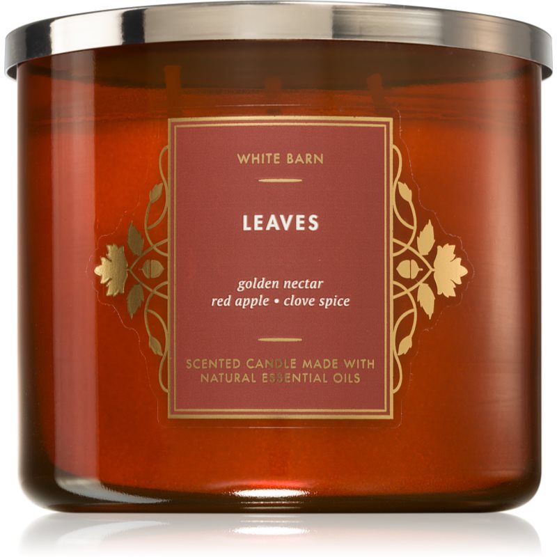 Bath & Body Works Leaves scented candle VIII. 411 g
