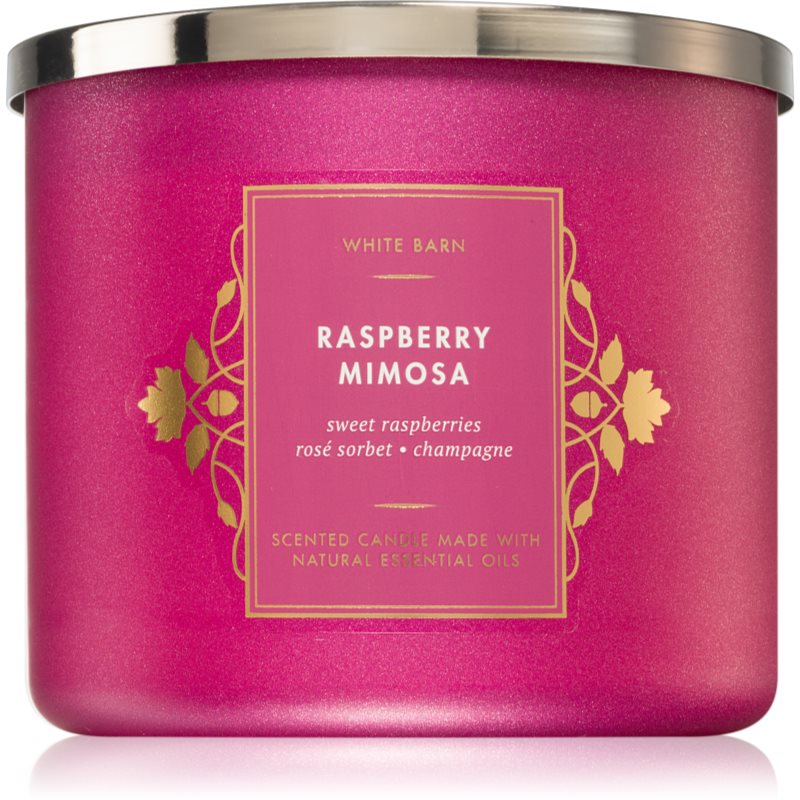 Bath & Body Works Raspberry Mimosa Scented Candle 411 G