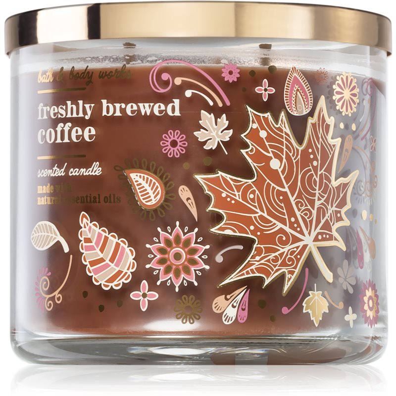Bath & Body Works Freshly Brewed Coffee dišeča sveča 411 g