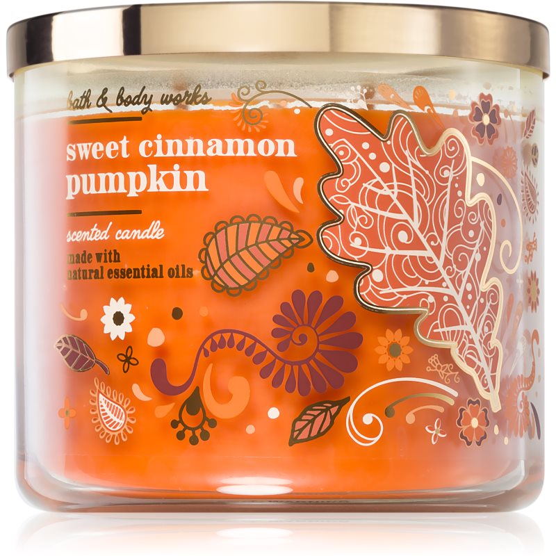Bath & Body Works Sweet Cinnamon Pumpkin illatgyertya 411 g