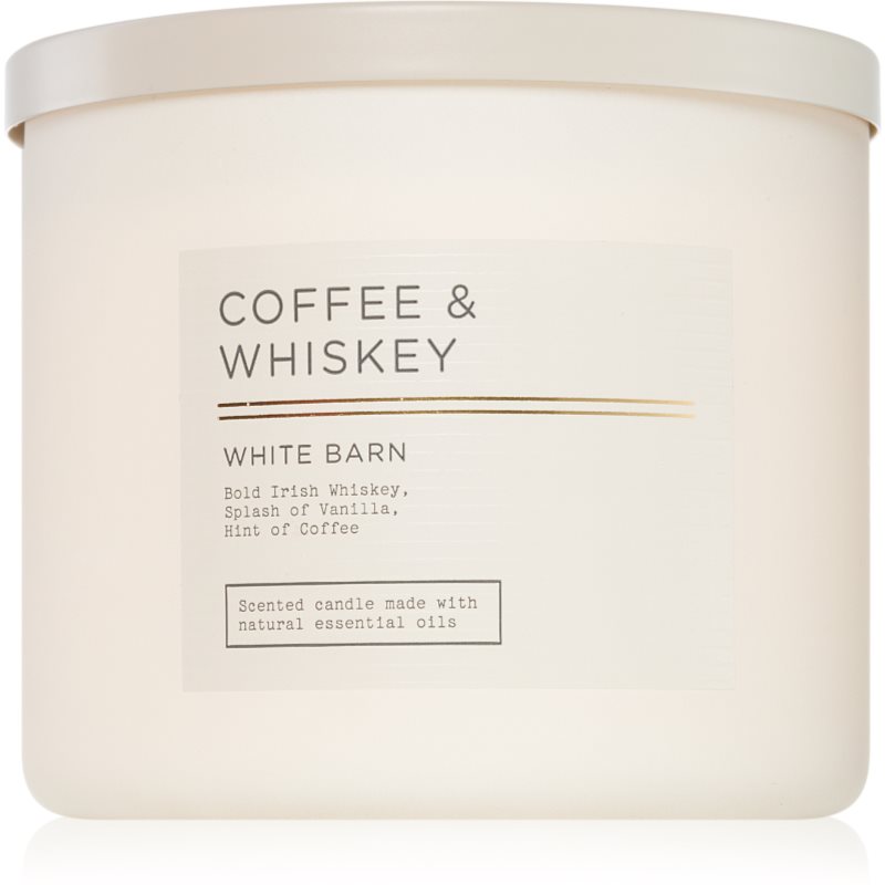 Bath & Body Works Coffee & Whiskey Scented Candle 411 G
