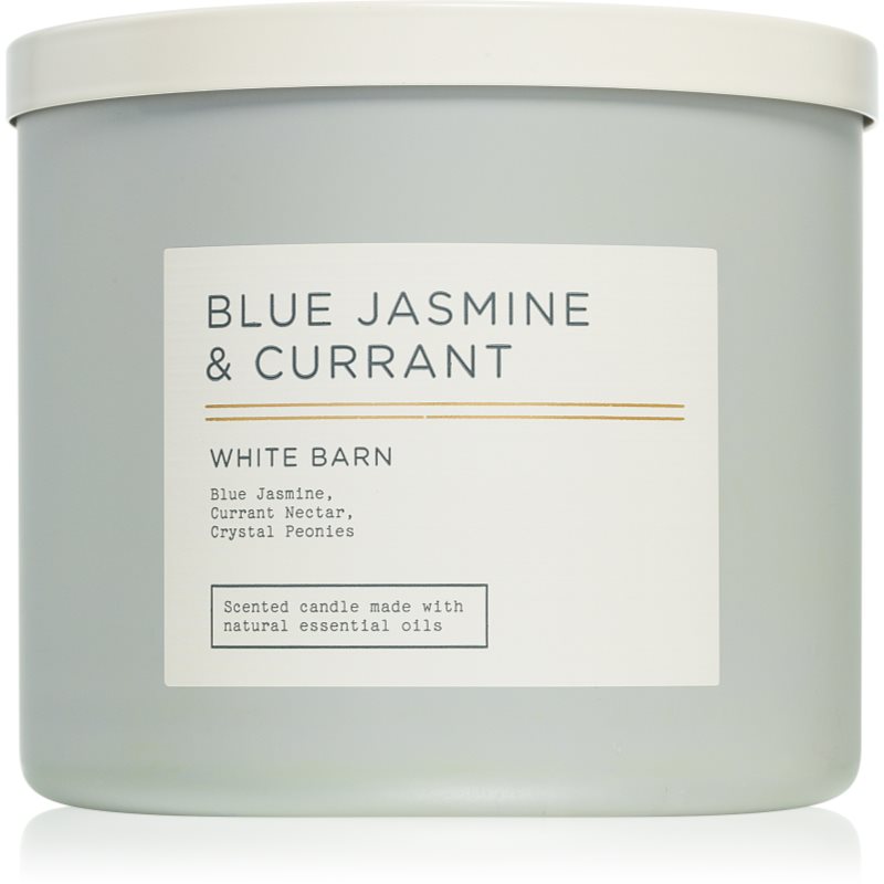 Bath & Body Works Blue Jasmine & Currant aроматична свічка 411 гр