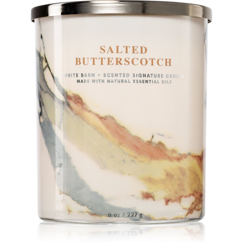 Bath & Body Works Salted Butterscotch vonná svíčka 227 g