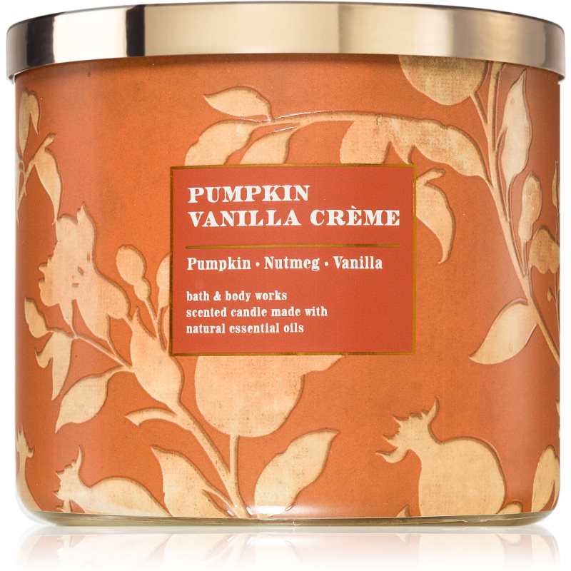 Bath & Body Works Pumpkin Vanilla Creme scented candle I. 411 g
