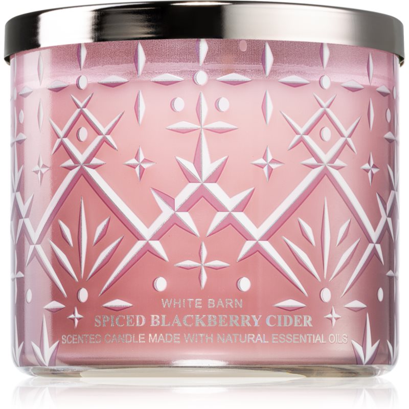 Bath & Body Works Spiced Blackberry Cider mirisna svijeća 411 g