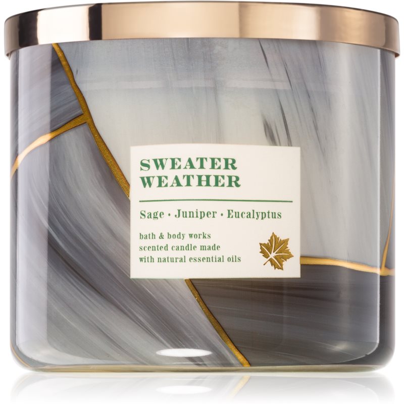 Bath & Body Works Sweater Weather Aроматична свічка 411 гр