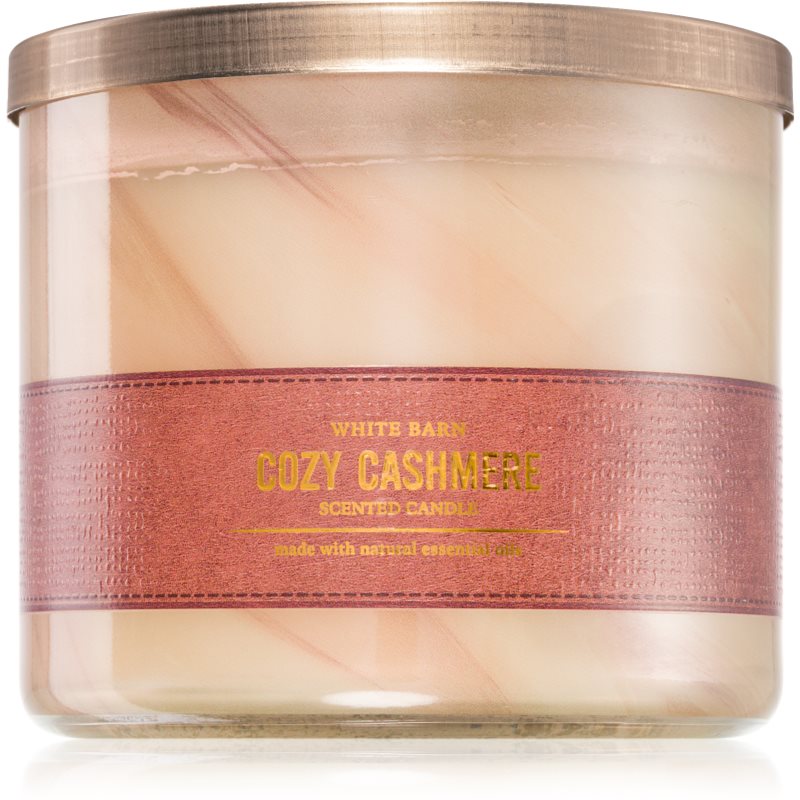 Bath & Body Works Cozy Cashmere Scented Candle 411 G